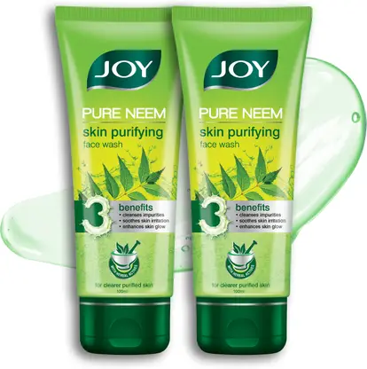 Joy Pure Neem Skin Purifying For Pimples & Acne Control Face Wash