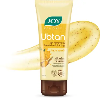 Joy Ubtan Tan Removal , For Natural Glowing Skin Face Wash