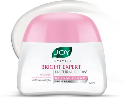 Joy Revivify Bright Expert Natural Glow Brightening Serum Face Cream SPF-25, PA+++