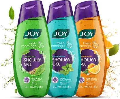Joy Fresh Morning Purifying+Awakening+Refreshing Shower Gel Body Wash 