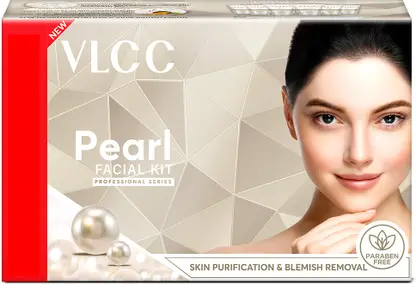 VLCC Pearl Facial Kit with FREE Rose Water Toner
