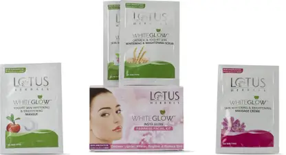 LOTUS Herbals WhiteGlow Insta Glow Fairness Facial Kit 