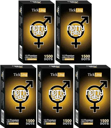 NottyBoy 1500 Dots Extra Dotted Condom 