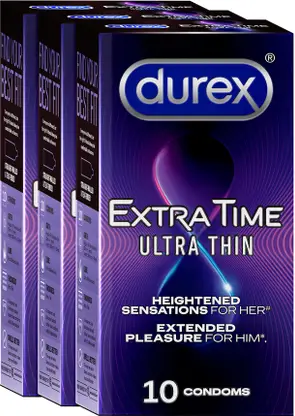 DUREX Extra Time Ultra Thin Condom 