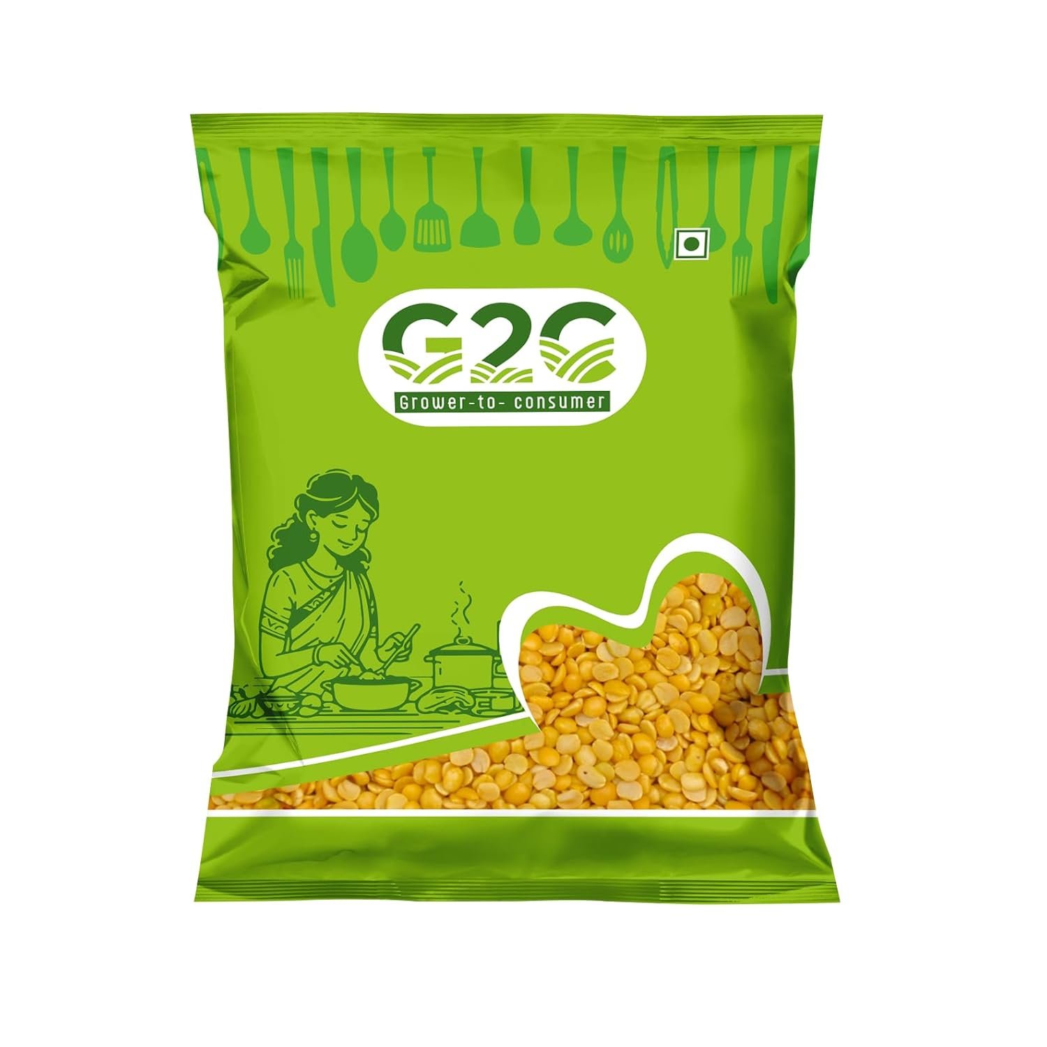 Unpolished Toor Dal Fatka/Toor Dal 1 Kg